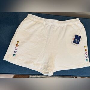 Roller Rabbit Shorts with Colorful Heart Embroidery target exclusive